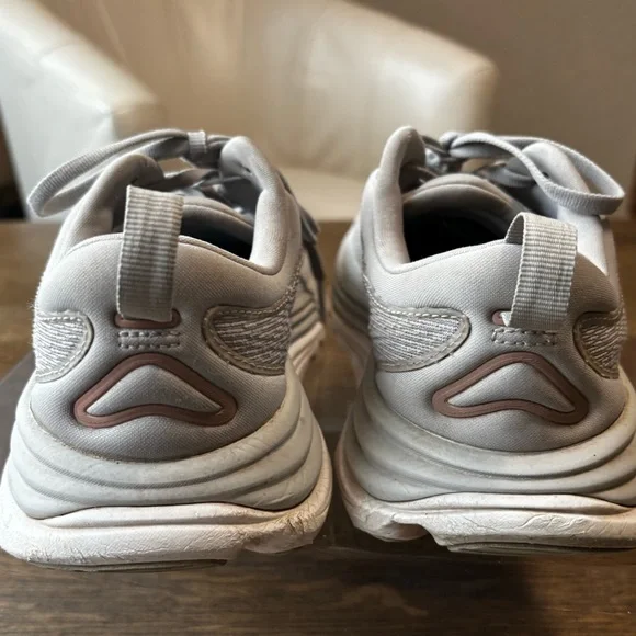 HOKA OneGaviota 5 Gray/Rose Gold Women’s 7.5B - Picture 4 of 9